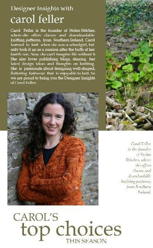 Designer insights with Carol Feller