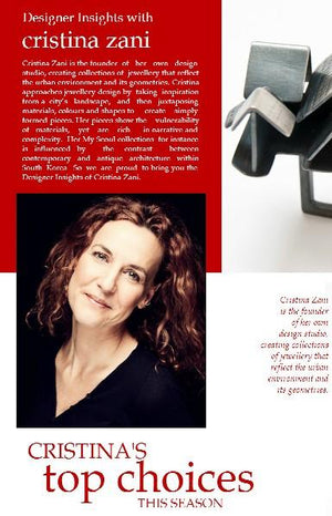 Designer insights with Cristina Zani