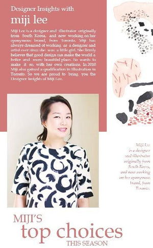 Designer insights with Miji Lee