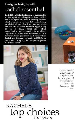 Designer insights with Rachel Rosenthal