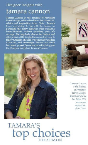 Designer insights with Tamara Cannon