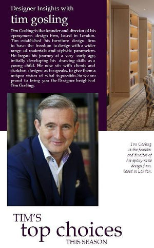 Designer insights with Tim Gosling