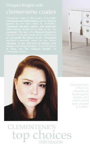 Designer insights with Clementene Coates