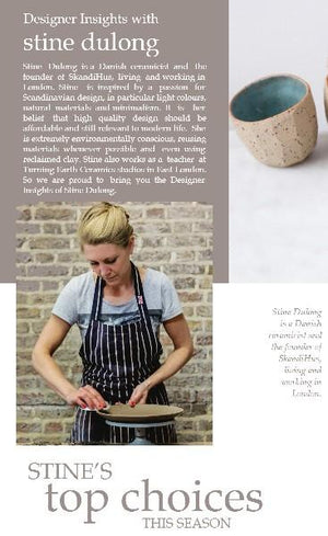 Designer insights with Stine Dulong