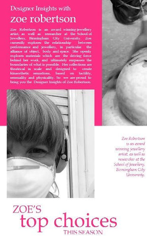 Designer insights with Zoe Robertson