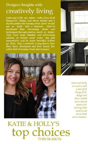 Designer insights with Creatively Living