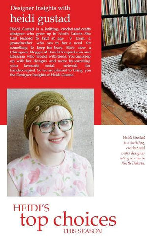 Designer insights with Heidi Gustad of Hands Occupied