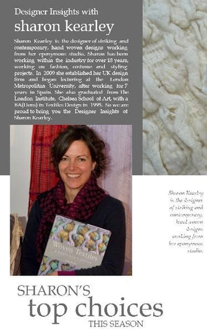 Designer insights with Sharon Kearley