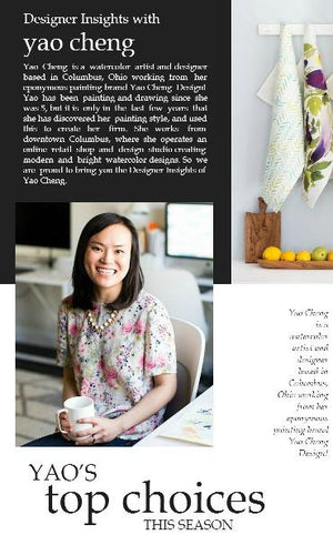 Designer insights with Yao Cheng