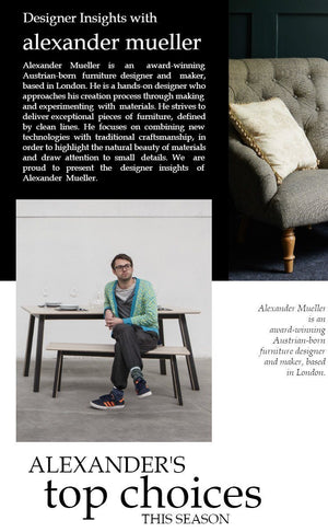 Designer insights with Alexander Muller