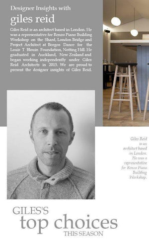 Designer insights with Giles Reid