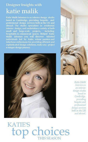 Designer insights with Katie Malik