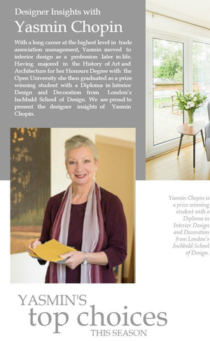 Designer insights with Yasmin Chopin