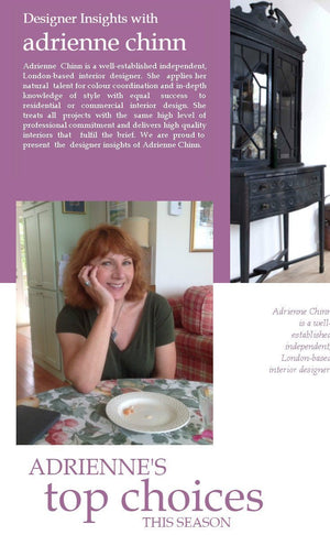 Designer insights with Adrienne Chinn