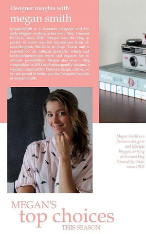 Designer insights with Megan Smith
