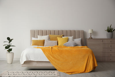 Yellow bedroom ideas
