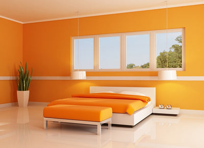 Orange bedroom ideas for your home