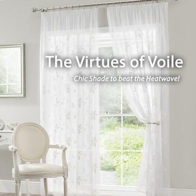 The virtues of voile - chic shade to beat the heat wave!