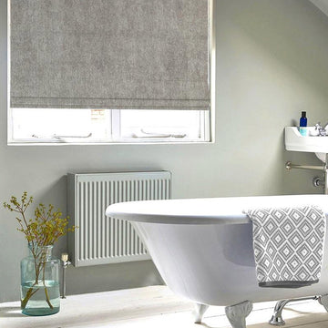 Plain roman blinds
