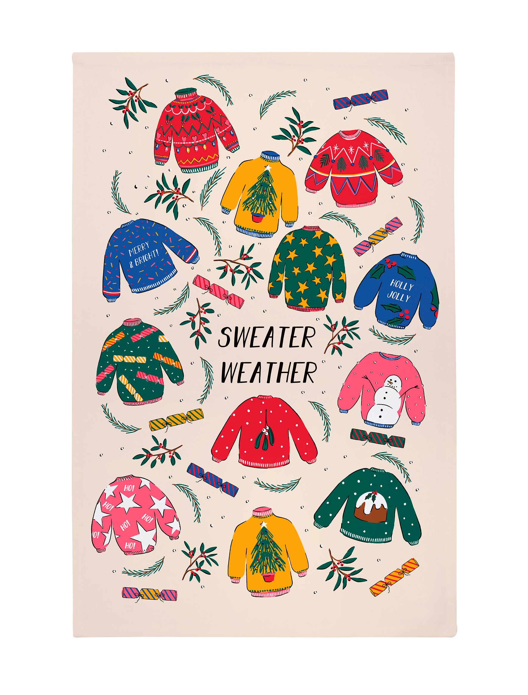 Ulster Weavers Sweater Weather Tea Towel Multi