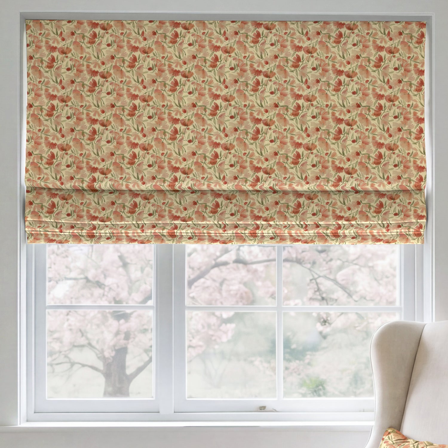 ANTE DECOR Filby Made To Measure Roman Blind Autumn