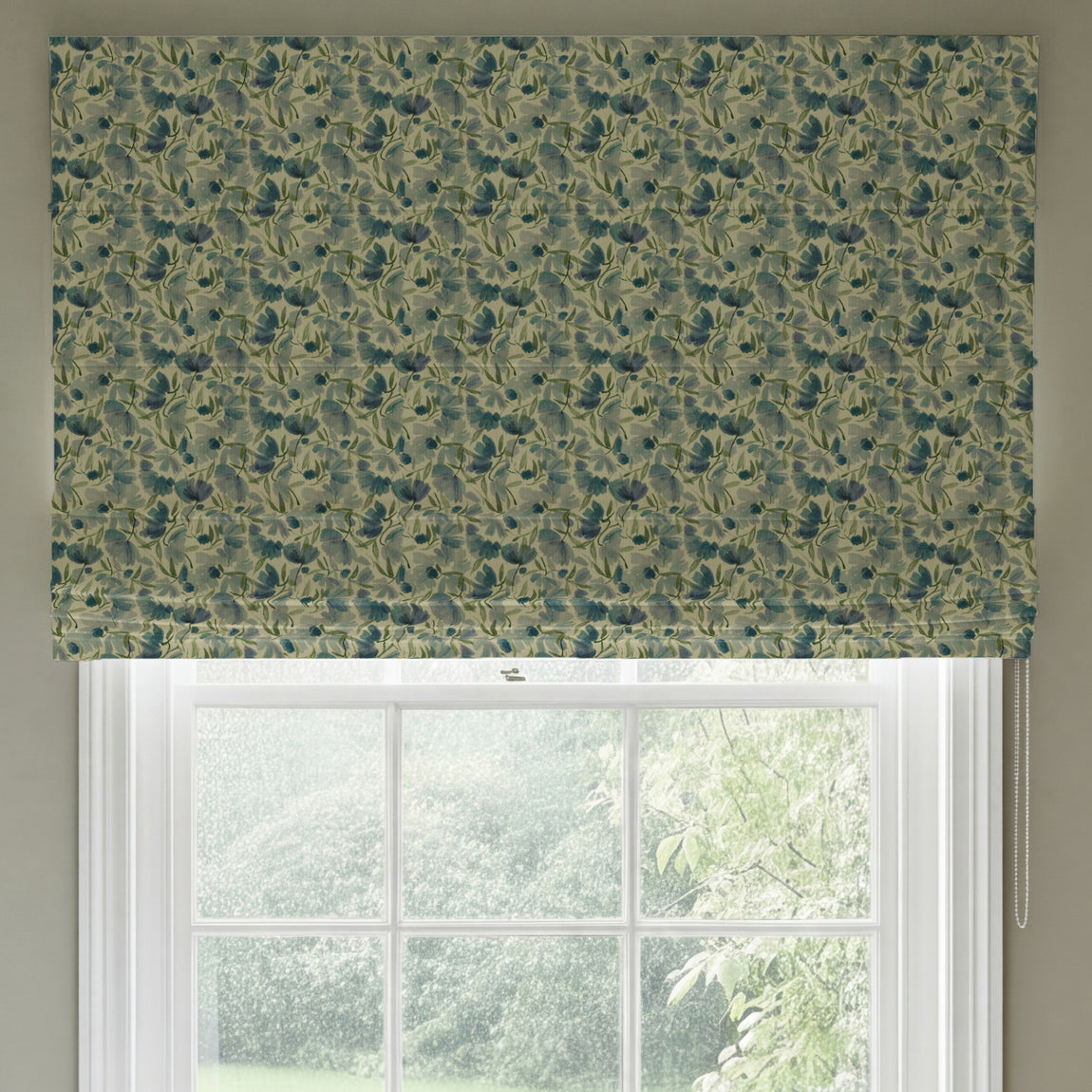 ANTE DECOR Filby Made To Measure Roman Blind Hyacinth