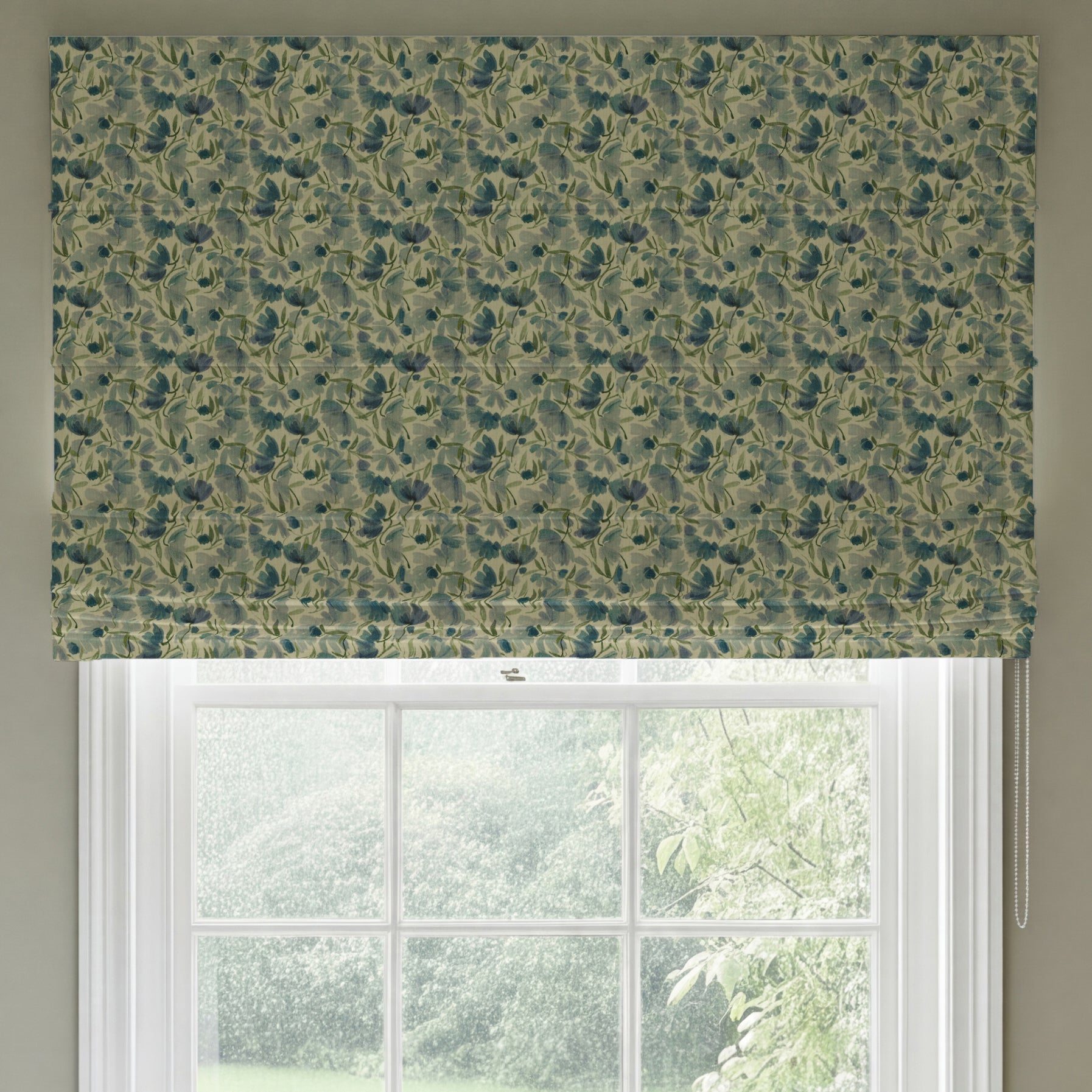 ANTE DECOR Filby Made To Measure Roman Blind Hyacinth