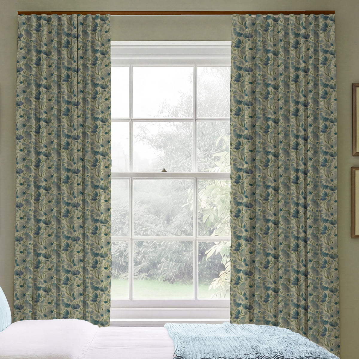 ANTE DECOR Filby Made To Measure Curtains Hyacinth