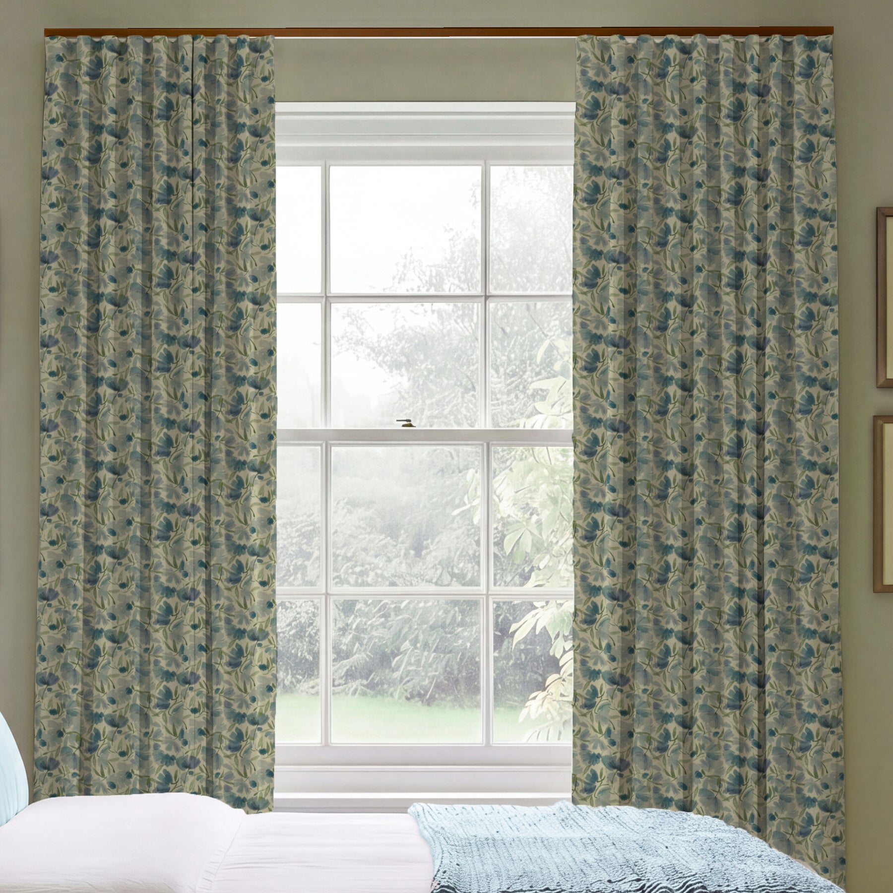 ANTE DECOR Filby Made To Measure Curtains Hyacinth