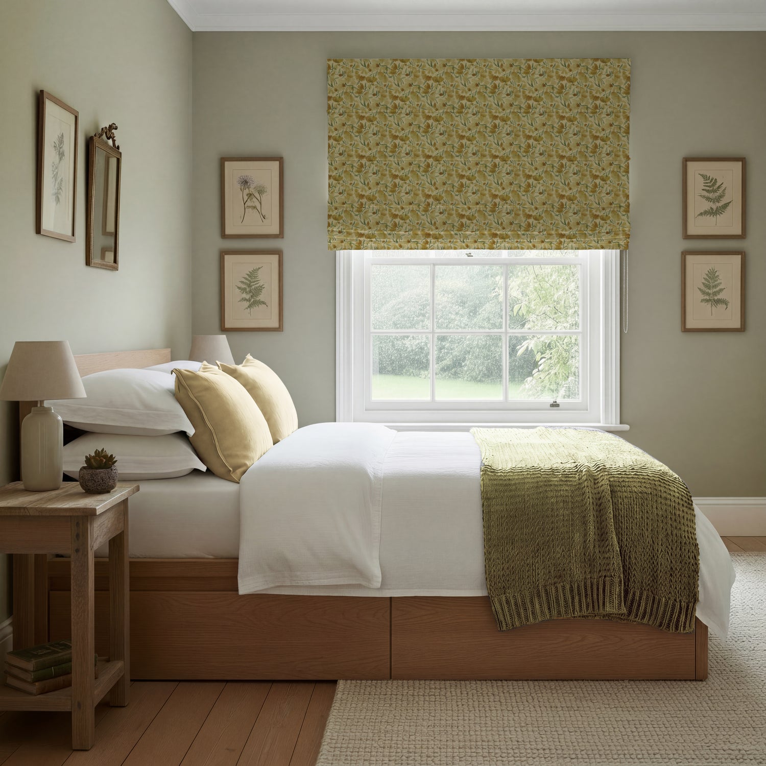 ANTE DECOR Filby Made To Measure Roman Blind Spring