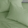 Catherine Lansfield Easy Iron Percale Weave Pillowcase Sage