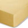 Catherine Lansfield Easy-Iron Percale Bed Linen Fitted Sheet Ochre