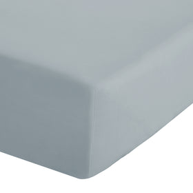 Catherine Lansfield Easy-Iron Percale Bed Linen Fitted Sheet Duck Egg