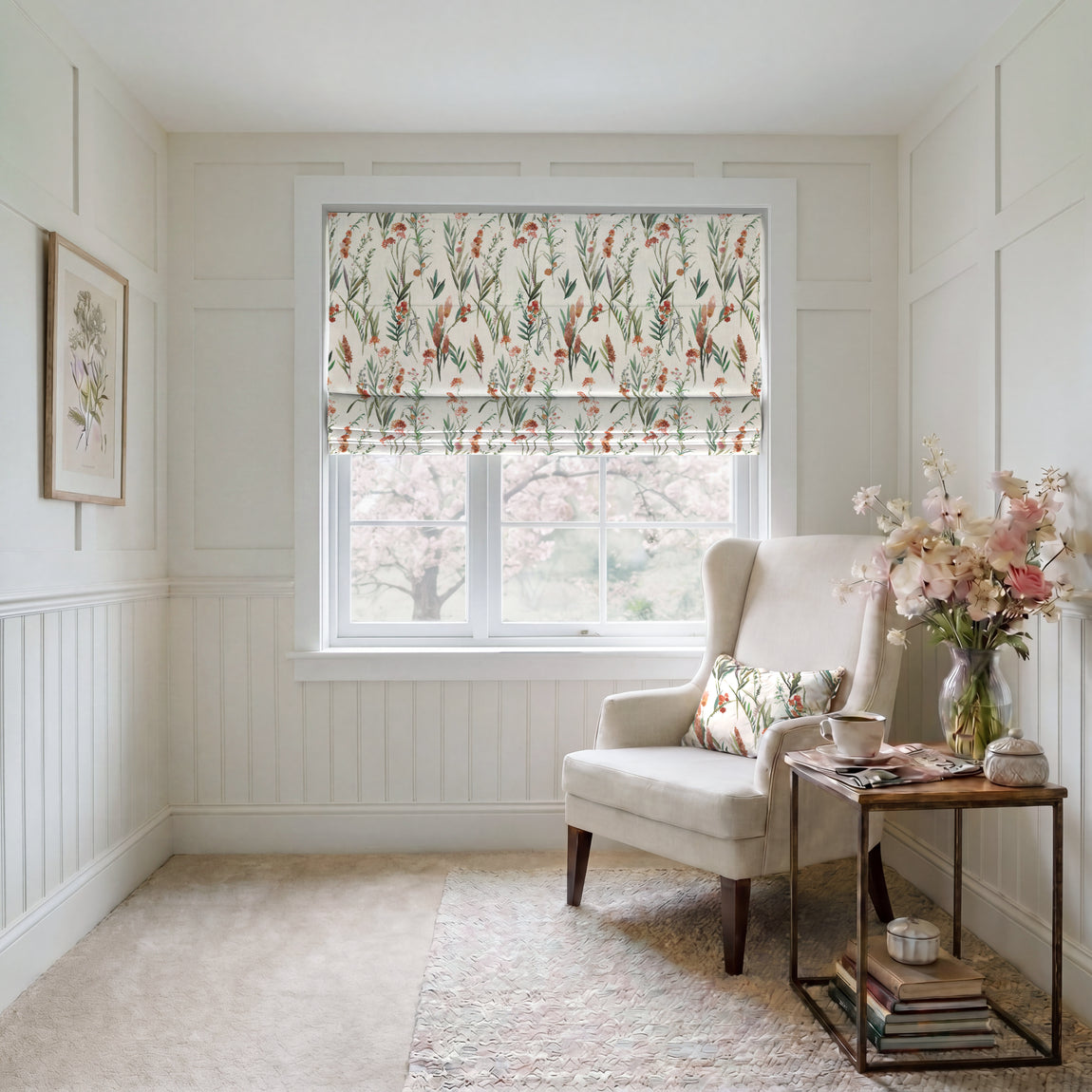 ANTE DECOR Combe Made To Measure Roman Blind Autumn