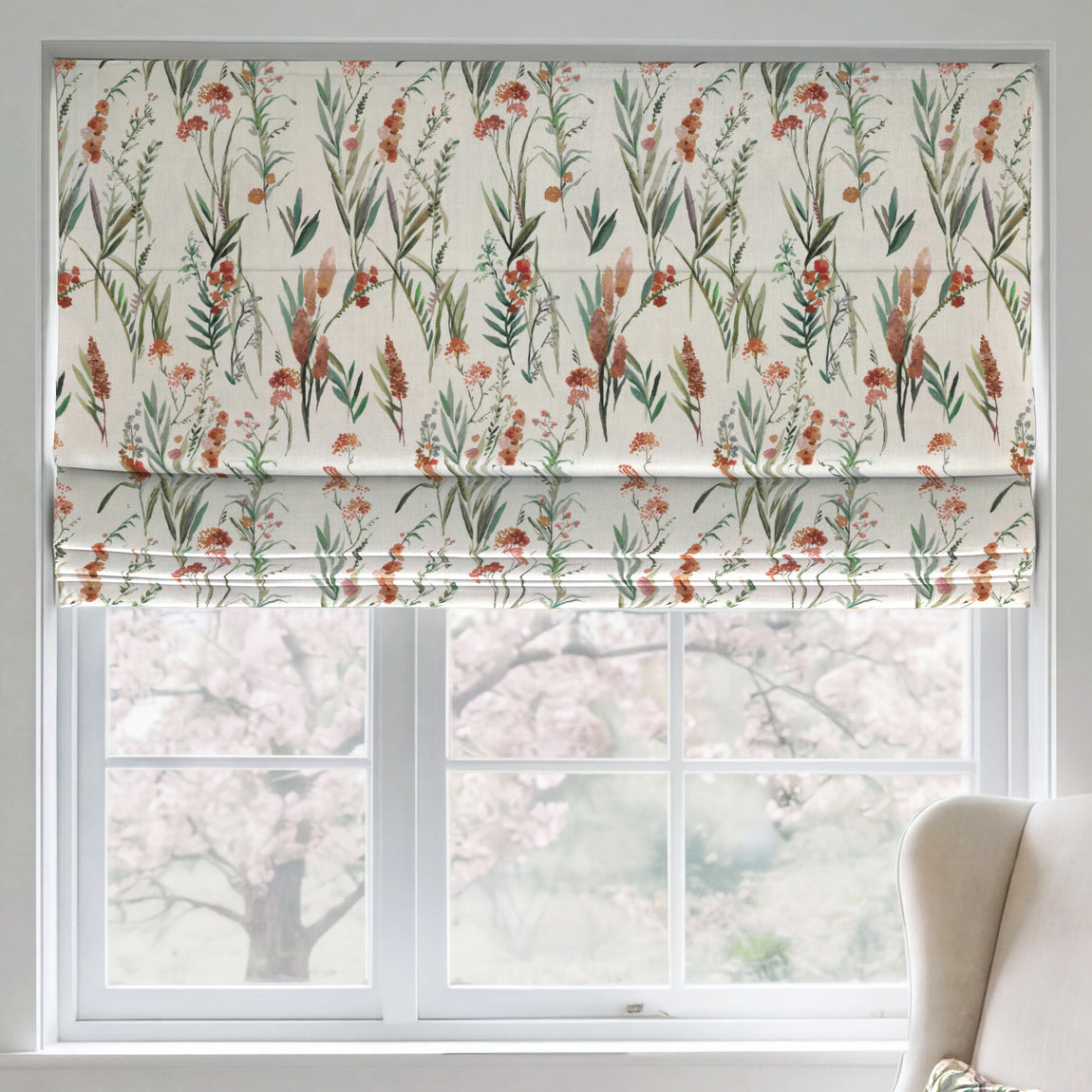 ANTE DECOR Combe Made To Measure Roman Blind Autumn