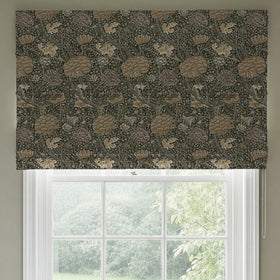 William Morris Cray Made To Measure Roman Blind Brown