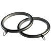 Globe 35mm Metal Curtain Pole Matt Black