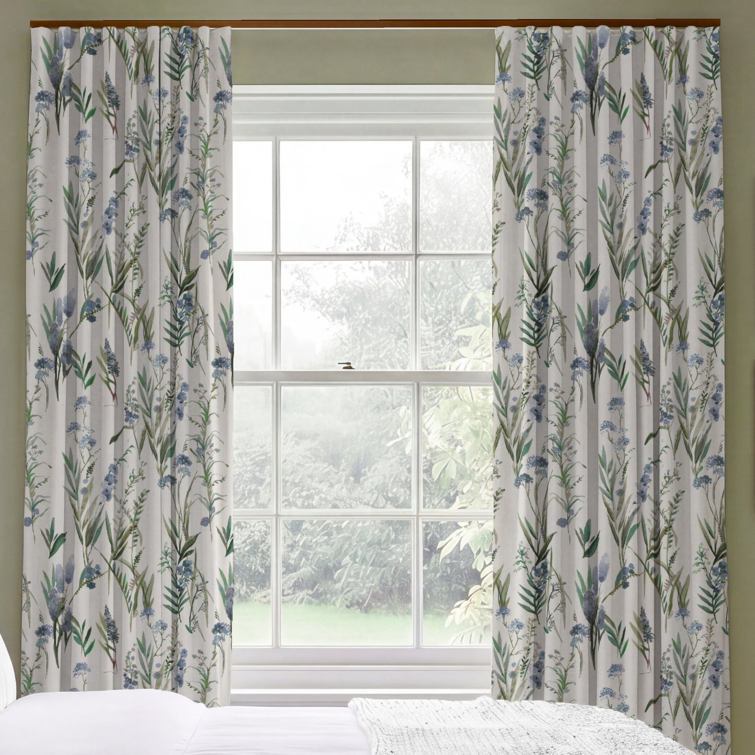 ANTE DECOR Combe Made To Measure Curtains Hyacinth