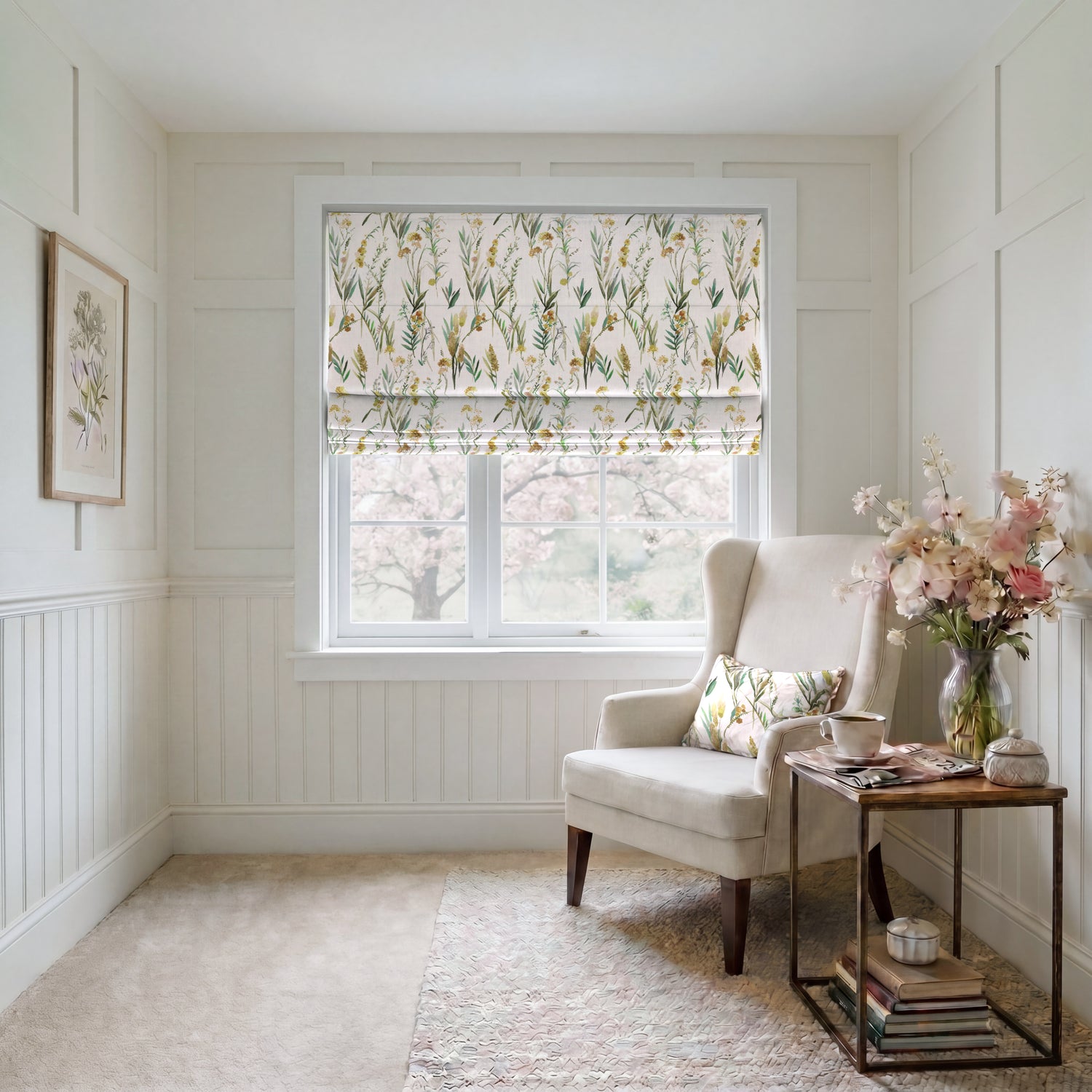 ANTE DECOR Combe Made To Measure Roman Blind Spring