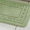 Catherine Lansfield Armoni Bath Mat and Pedestal Mat Sage