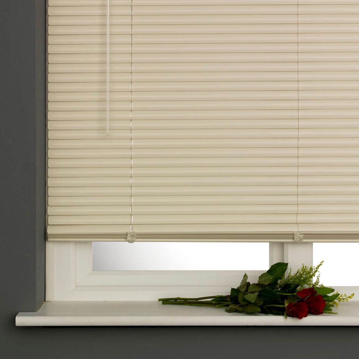 25mm Aluminum Venetian Blind Cream