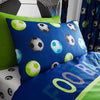 Catherine Lansfield Football Childrens Bedding Blue