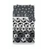 Catherine Lansfield Football Childrens Bedding Grey