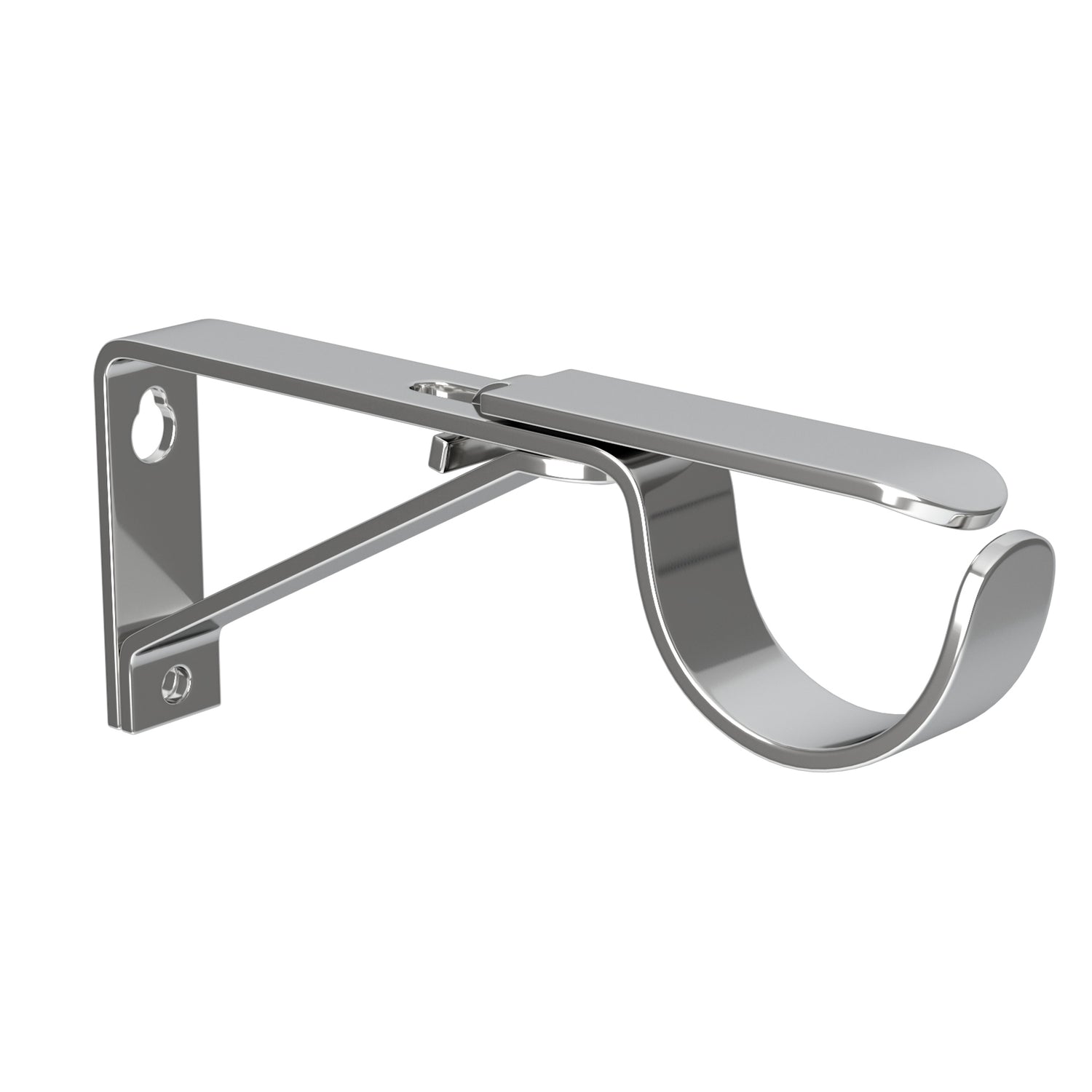 3 Sided Eyelet Bay Pole 400cm Chrome