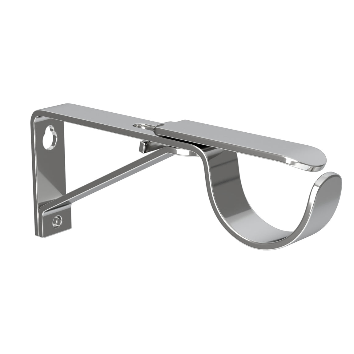 3 Sided Eyelet Bay Pole 400cm Chrome