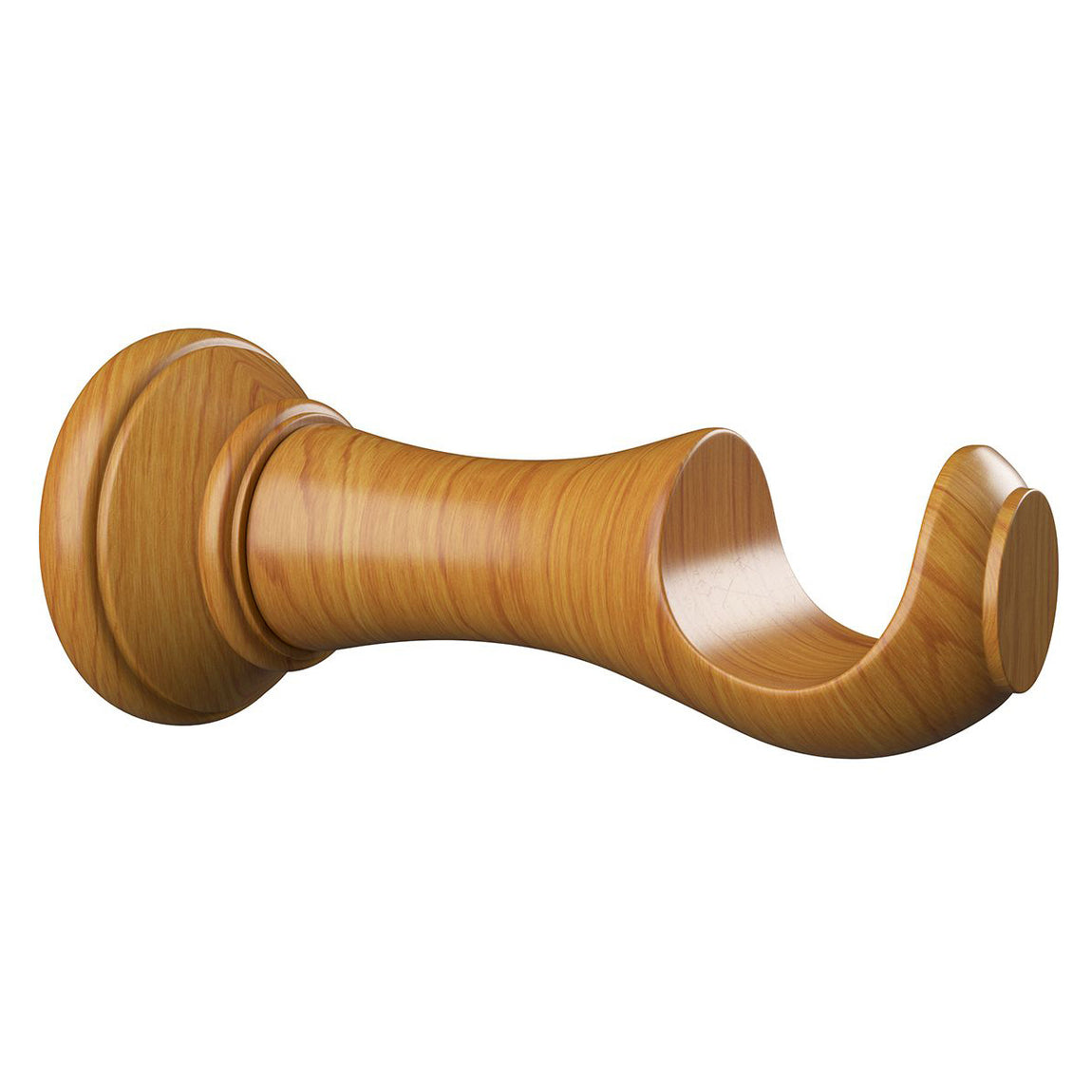 28mm Woodland Ball Wooden Curtain Pole Antique Pine