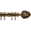 Alexia 28mm Curtain Pole Antique Brass