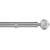 Bella 28mm Eyelet Curtain Pole Chrome