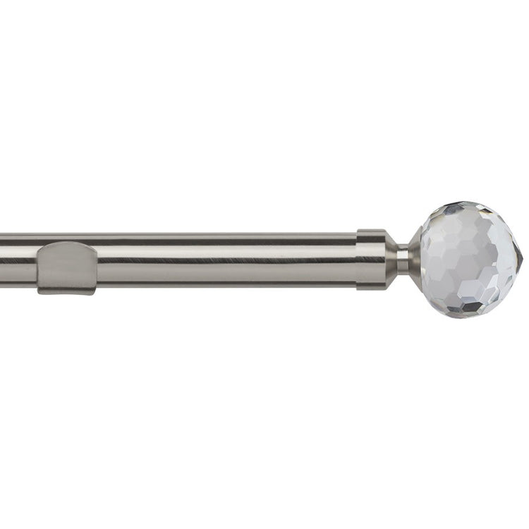 Bella 28mm Eyelet Curtain Pole Satin