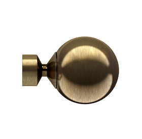 28mm Sphere Finial Pk2 - Ant Brass